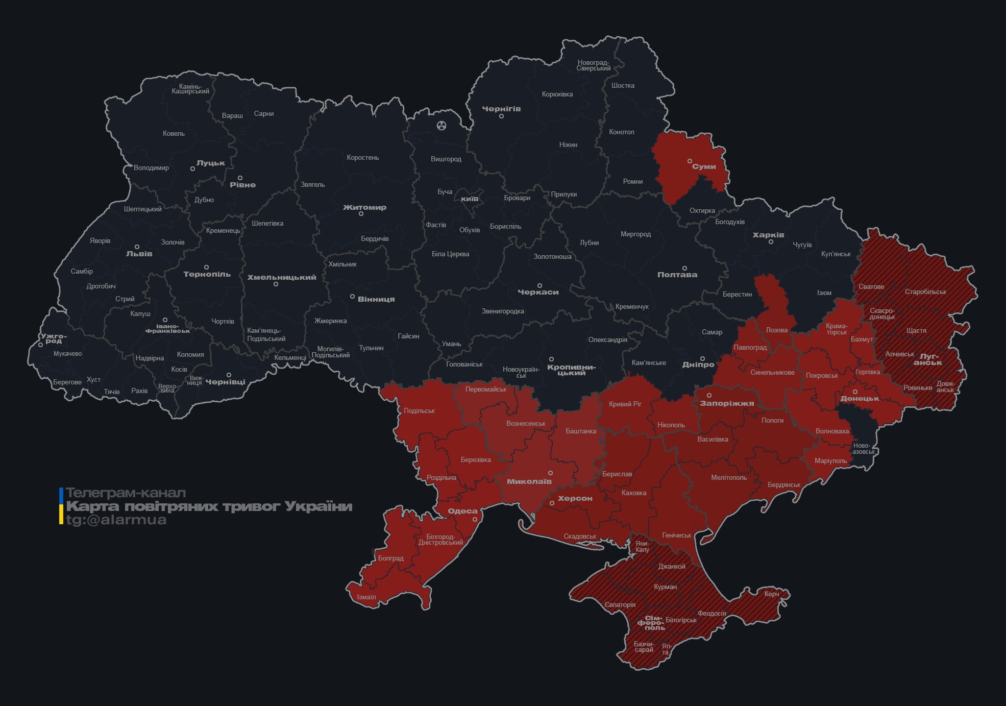В Одесі та Дніпрі пролунали вибухи: міста атакували дрони