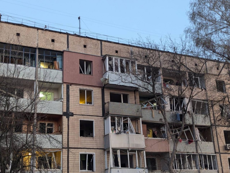 Zelenskyy shares photos of destruction following Russia's strike on his hometown