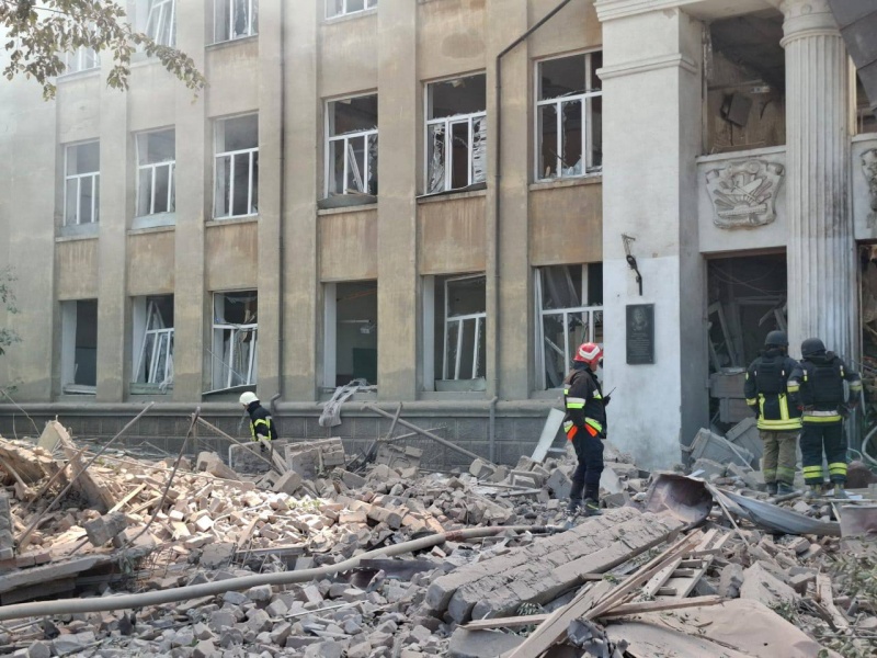 Russia completely destroyed lyceum in Odesa region with ballistic missile - Zelenskyy