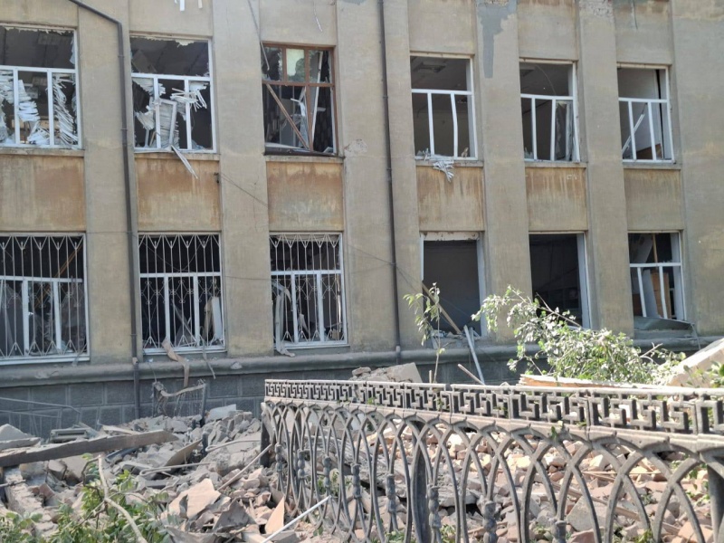Russia completely destroyed lyceum in Odesa region with ballistic missile - Zelenskyy