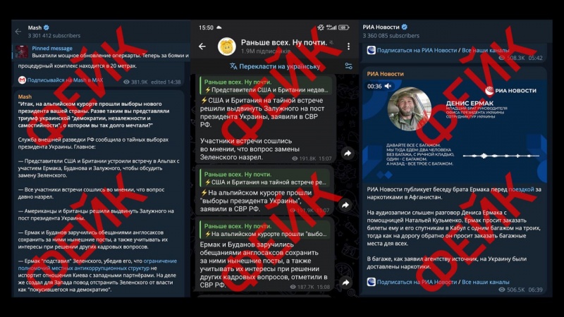 Russia fabricates 'secret presidential election of Ukraine' in Alps: Reaction of Ukraine's intel