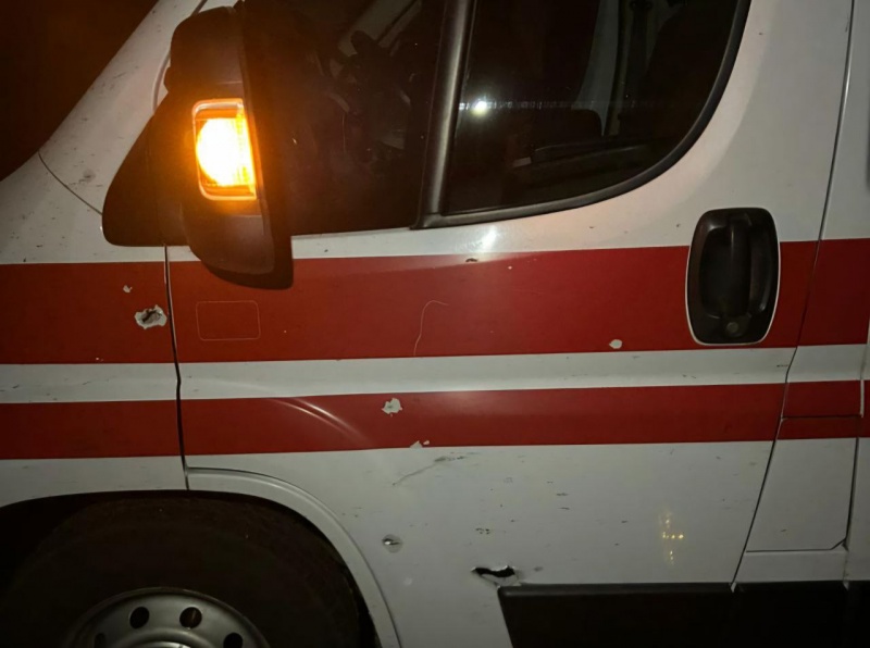 Russian army attacks ambulance in Ukraine's Dnipropetrovsk region