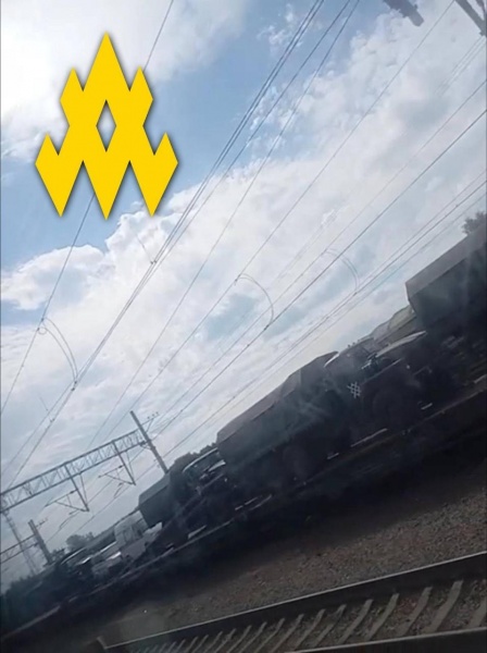 Russia transferring equipment with Sever tactical markings to front, partisans report