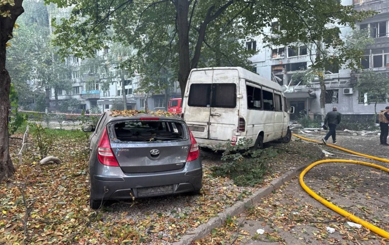 Dnipro under attack: 1 killed and 26 hurt in Russian strikes