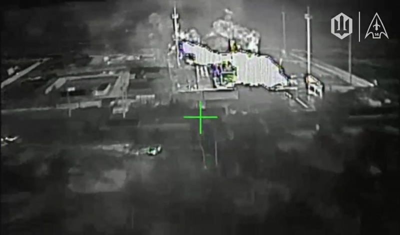 Ukrainian drones strike gas distribution stations in temporarily occupied Luhansk region