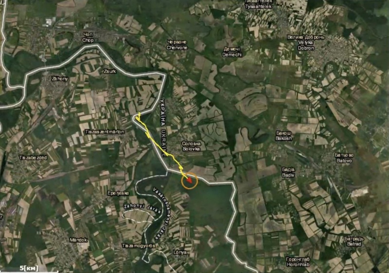 Ukrainian military shows proof of Hungarian drone entering airspace twice at different altitudes