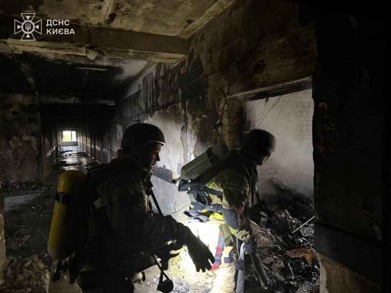 Massive attack on Kyiv: Cardiology institute, gas station among 20 sites hit