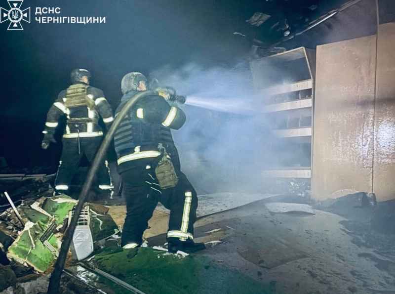 Russia hits Chernihiv region: Officials show photos of destruction after strikes