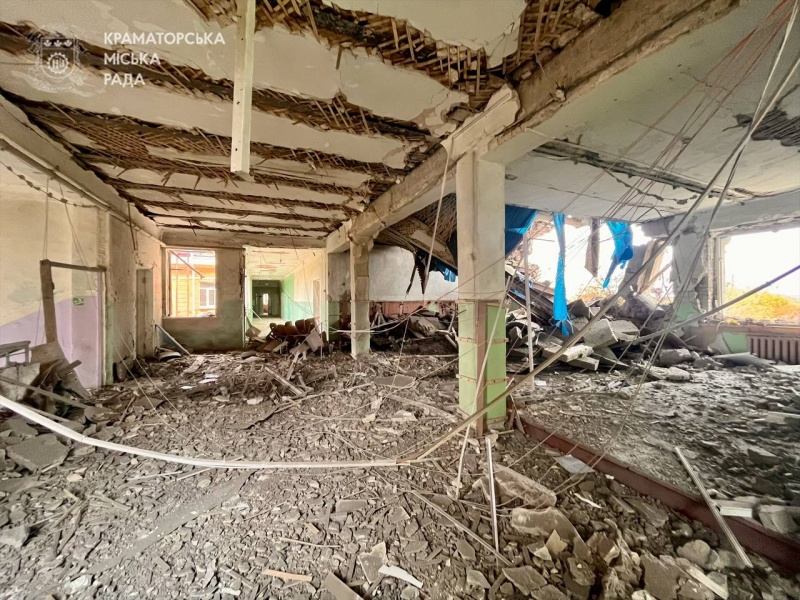 Russia strikes Kramatorsk with Geran-2 drones, school hit