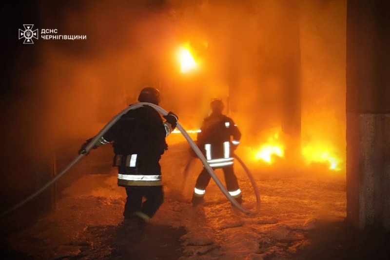 Enemy hits power grid in three Chernihiv districts, tens of thousands lose electricity