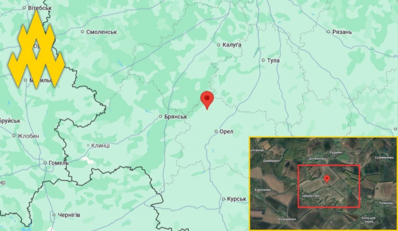 Ukrainian intelligence reveals Shahed launch site in Russia's Oryol region
