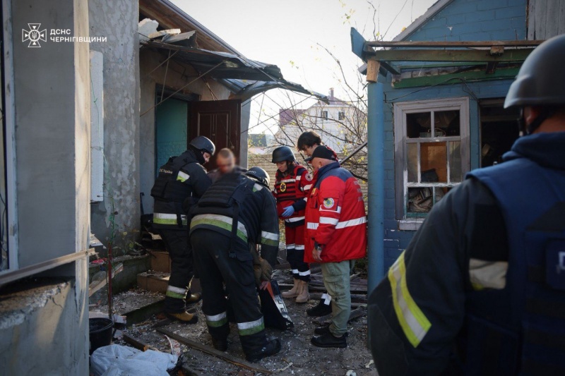 Massive drone attack on Ukraine's Chernihiv - Photos of aftermath released