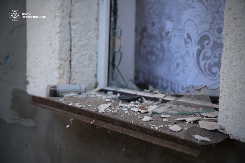 Massive drone attack on Ukraine's Chernihiv - Photos of aftermath released