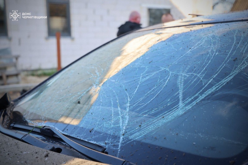 Massive drone attack on Ukraine's Chernihiv - Photos of aftermath released