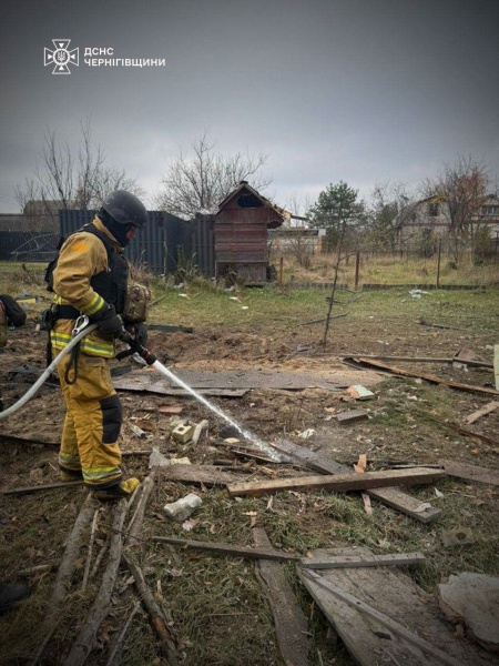 Massive drone attack on Ukraine's Chernihiv - Photos of aftermath released