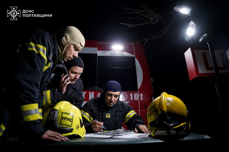 Massive fire at gas extraction site in Poltava region after Russian attack