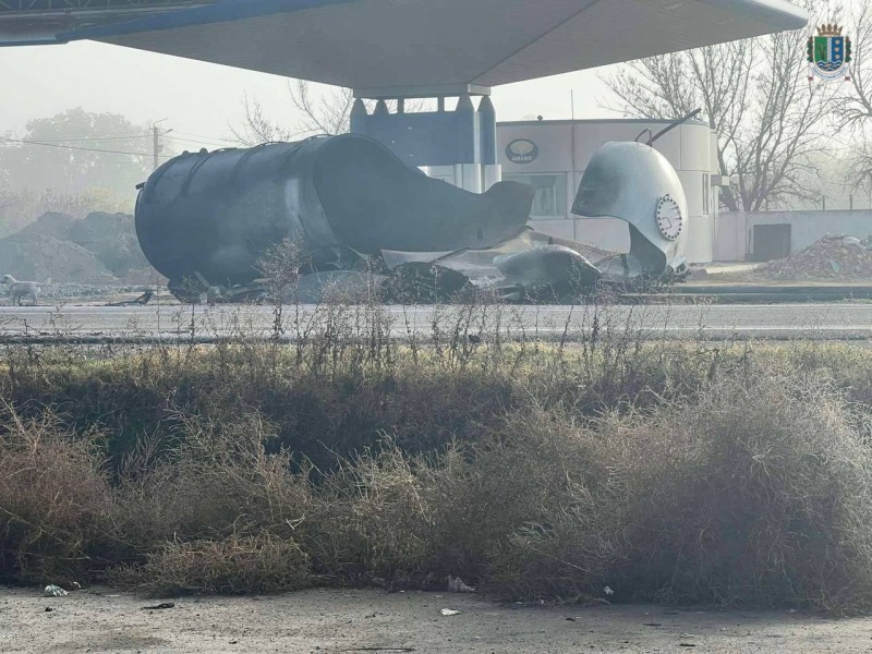 Russian drones strike Odesa region again, killing two and burning five trucks