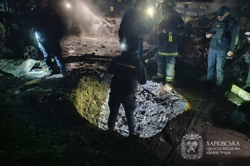 Kharkiv hit hard: Supermarket ruined, cars on fire, mass evacuations underway