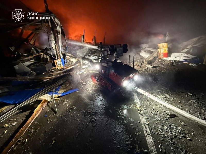 Night attack hits Fastiv and beyond: Photos show aftermath in Kyiv region