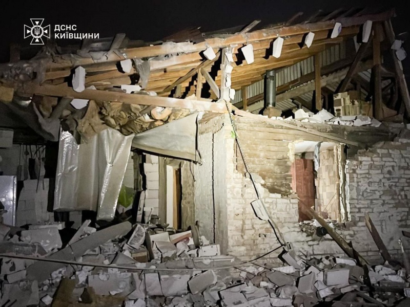 Night attack hits Fastiv and beyond: Photos show aftermath in Kyiv region