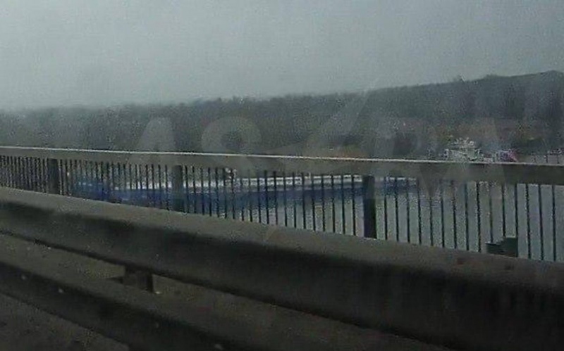 Russian tanker hit by Ukrainian drones starts sinking in Rostov-on-Don