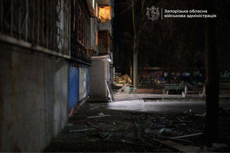 Russian strike on Zaporizhzhia leaves casualties: Photos show aftermath