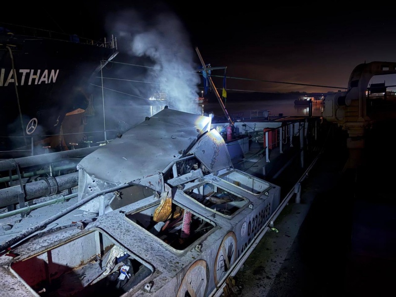 Russia hits ports and energy sites in Ukraine's Odesa region overnight, power outages reported