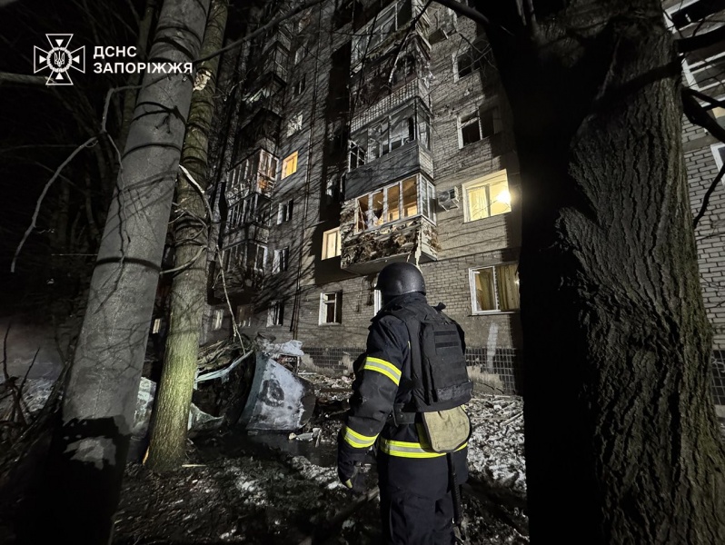 Zaporizhzhia under attack on New Year's: 5 casualties, teen included