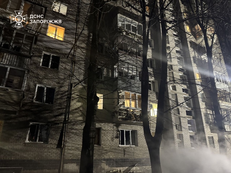Zaporizhzhia under attack on New Year's: 5 casualties, teen included