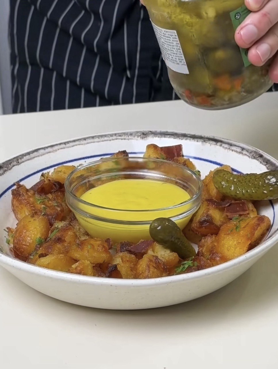 Tired of ordinary fried potatoes? Try this crispy version