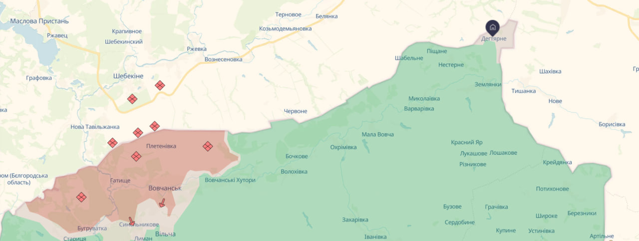 Россияне пытаются расширить зону боев в Харьковской области, - ГПСУ