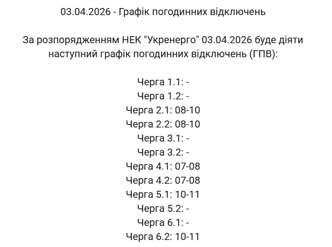 Графики будут действовать, но не весь день: где и как сегодня будут выключать свет
