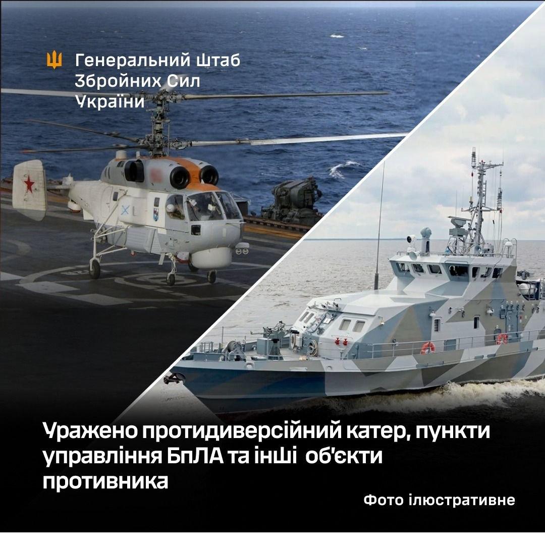 Сили оборони вдарили по катеру РФ в Каспійському морі: які ще важливі цілі уразили