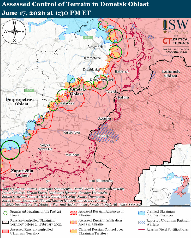 Россияне активизировались на приграничье одной из областей Украины, - ISW