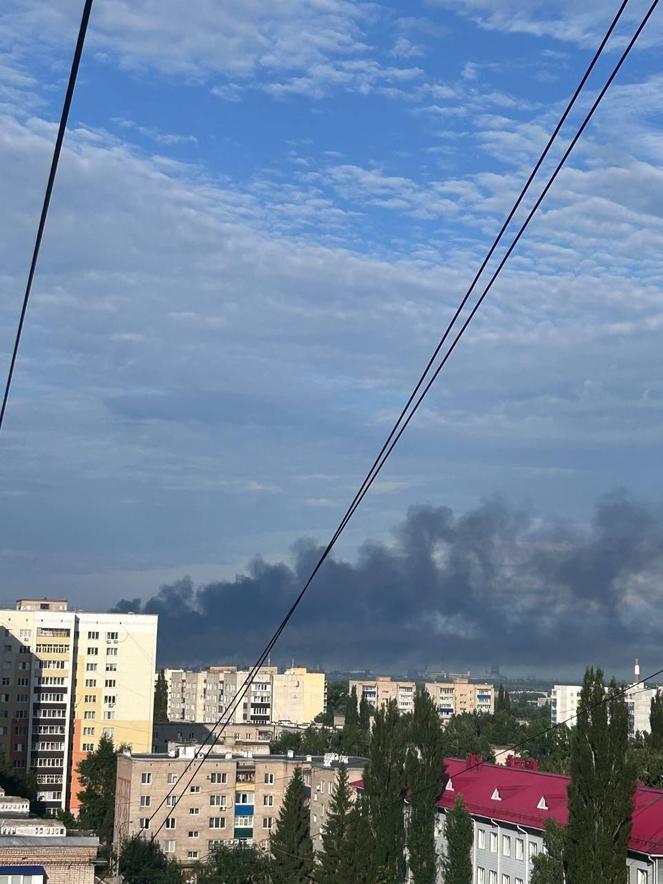 Численні прильоти та пожежа на НПЗ "Газпрому" в Башкортостані