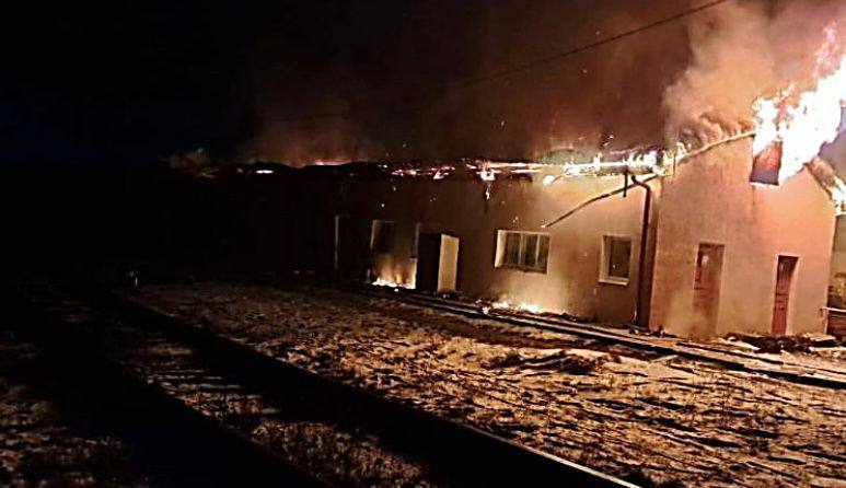 Russian drones hit railway infrastructure across western and northern Ukraine