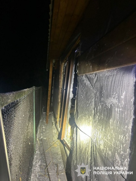 Russian drone attack damages private homes in Kyiv region