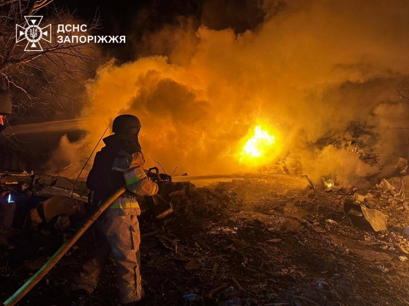 Death toll in Ukraine's Zaporizhzhia rises to three after Russian drone attack