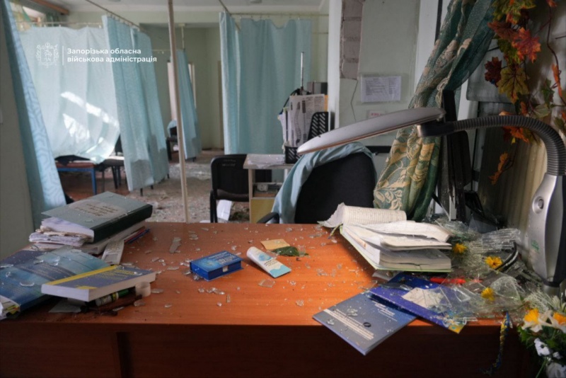 Russians strike maternity hospital in Zaporizhzhia
