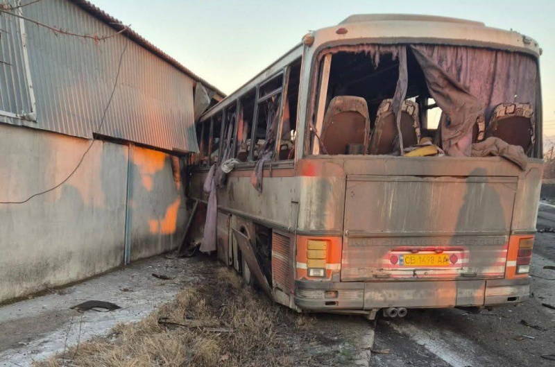 Deliberate strike: New details of Russia's attack on civilian bus near Ukraine's Pavlohrad