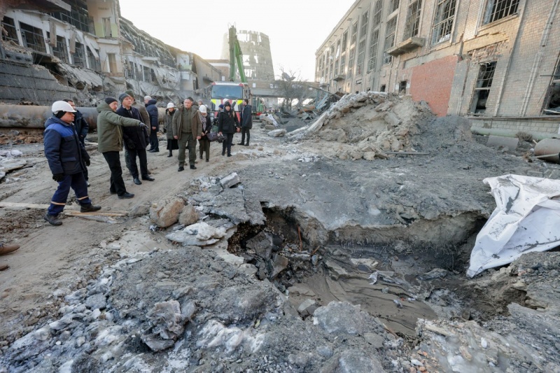 Kyiv power plant hit by Russian strike overnight – Photos emerge