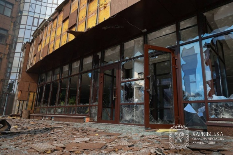 What complex in central Kharkiv looks like after Russian strike: Exclusive report