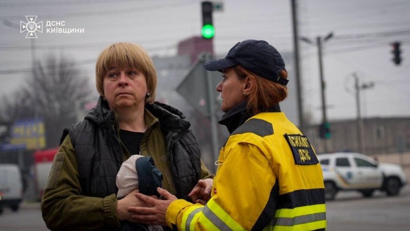 Russian attack on Kyiv region leaves 1 dead, 8 injured, veterinary clinic destroyed