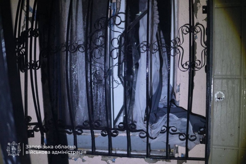 Zaporizhzhia hit by drones, reports of wounded and burning sites