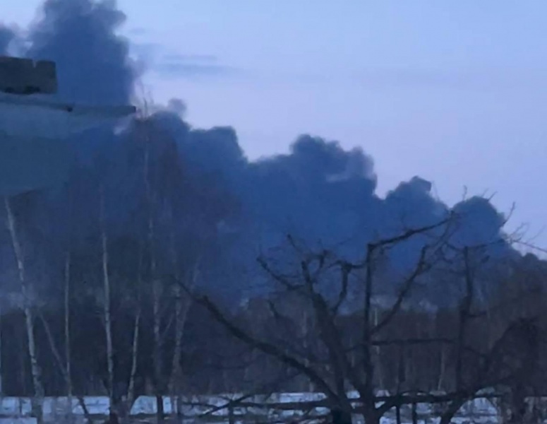 Ukrainian Security Service hits key Russian oil station, massive fire erupts (photos)