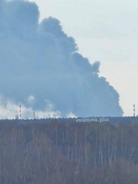 Ukrainian Security Service hits key Russian oil station, massive fire erupts (photos)