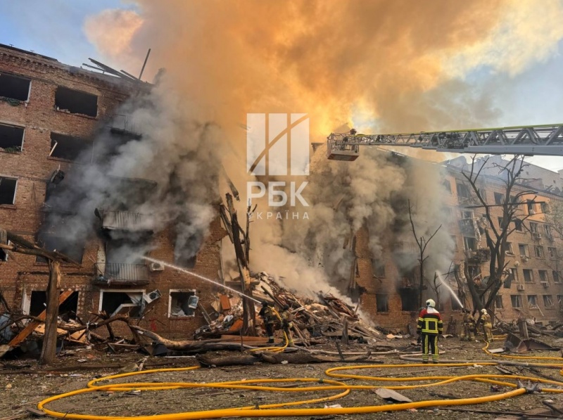 Kyiv’s Lukianivka suffers heavy destruction as market and homes destroyed