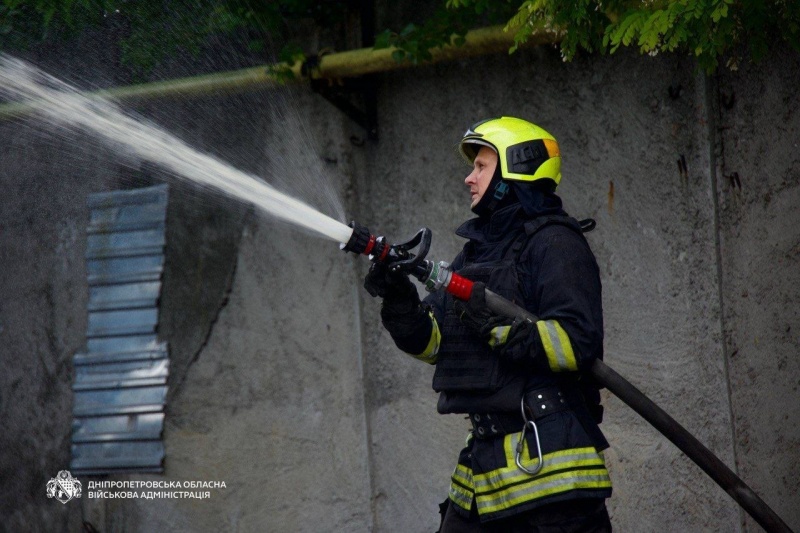 Dnipro hit in Russian attack, major logistics warehouse burns