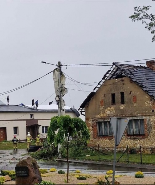 Fierce tornado in Poland destroys homes, rips roofs off buildings