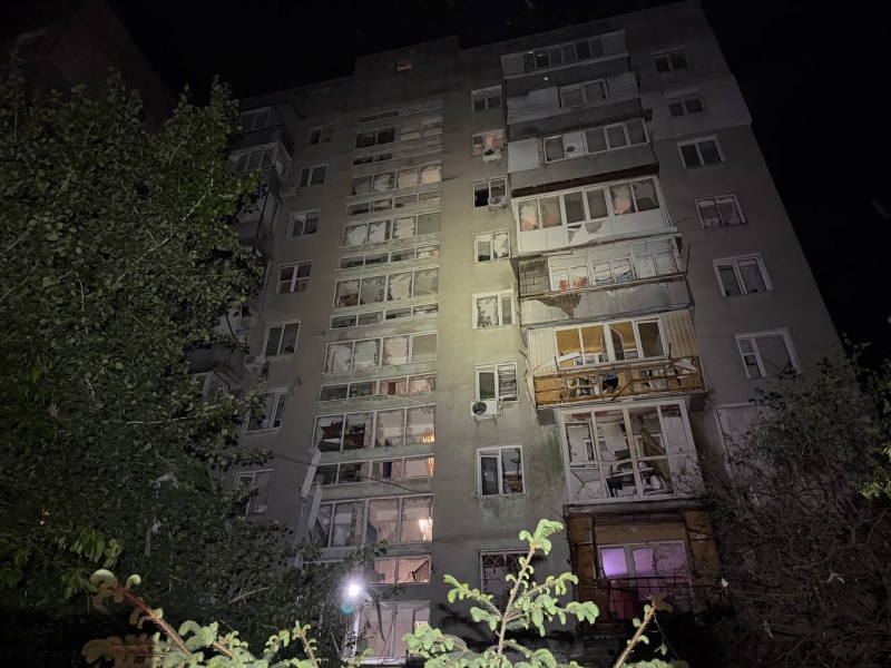 Odesa apartment building catches fire after Russian drone attack